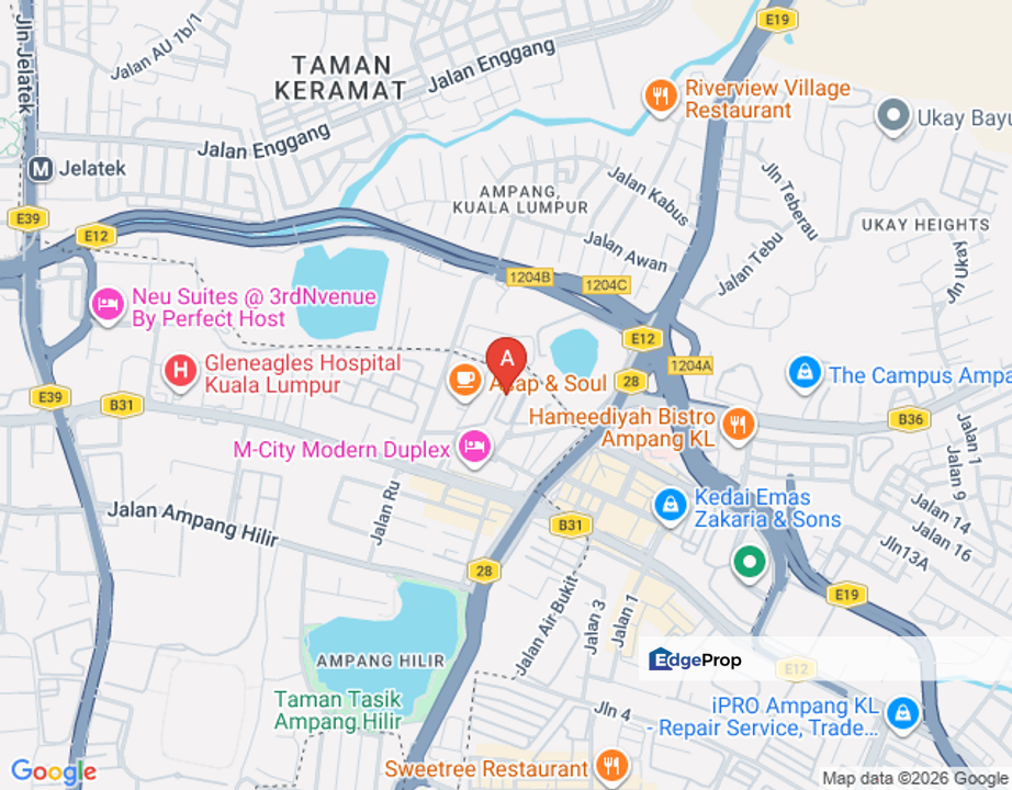 THE ELEMENTS @ AMPANG SERVICED APARTMENT FOR AUCTION