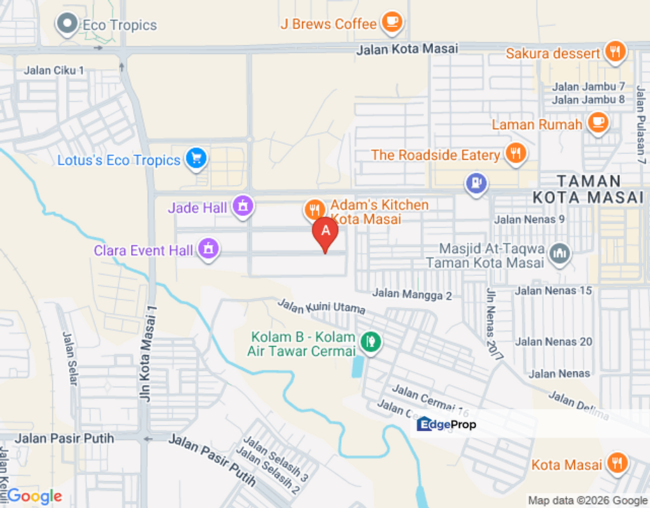 TAMAN KOTA MASAI DOUBLE STOREY TERRACED HOUSE FOR AUCTION