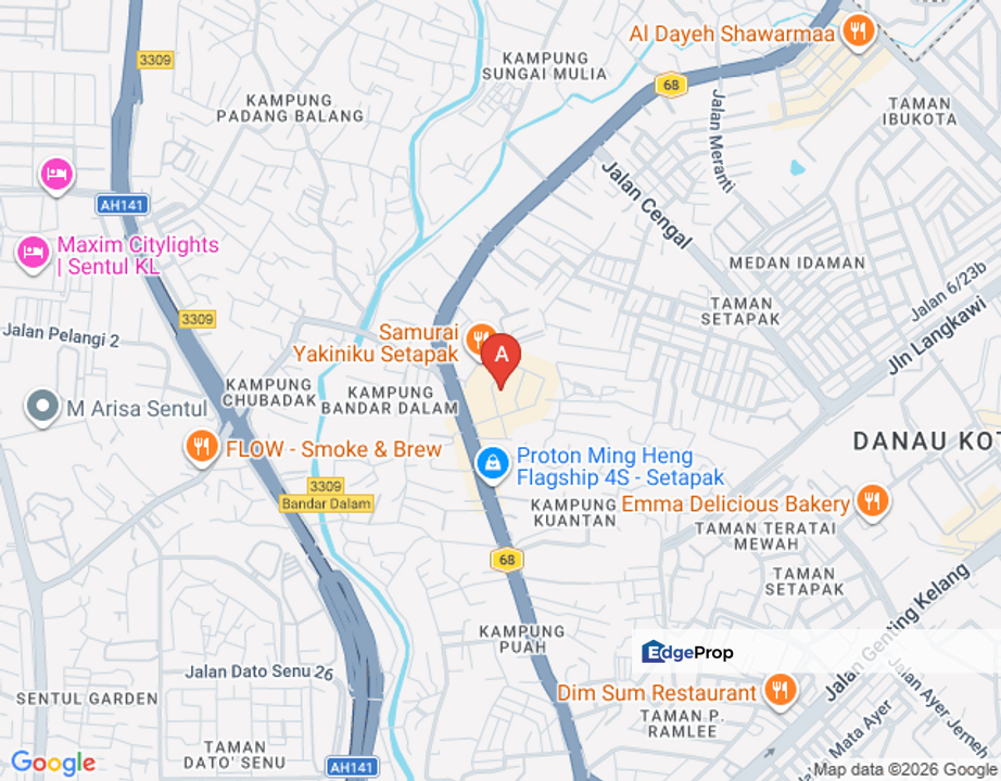 KL TRADERS SQUARE SERVICED APARTMENT FOR AUCTION