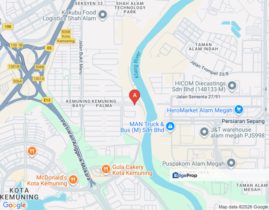 RESIDENCE 33 KOTA KEMUNING THREE AND A HALF STOREY BUNGALOW HOUSE FOR AUCTION