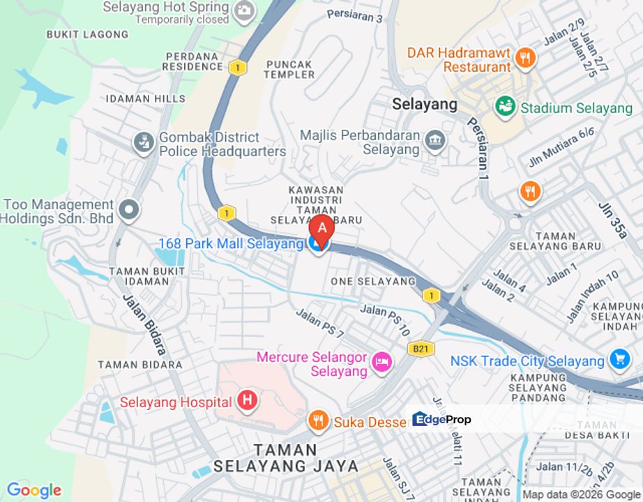 168 RESIDENSI SELAYANG FOR AUCTION