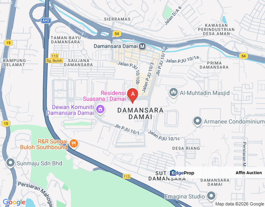 RESIDENSI SUASANA @ DAMAI FOR AUCTION