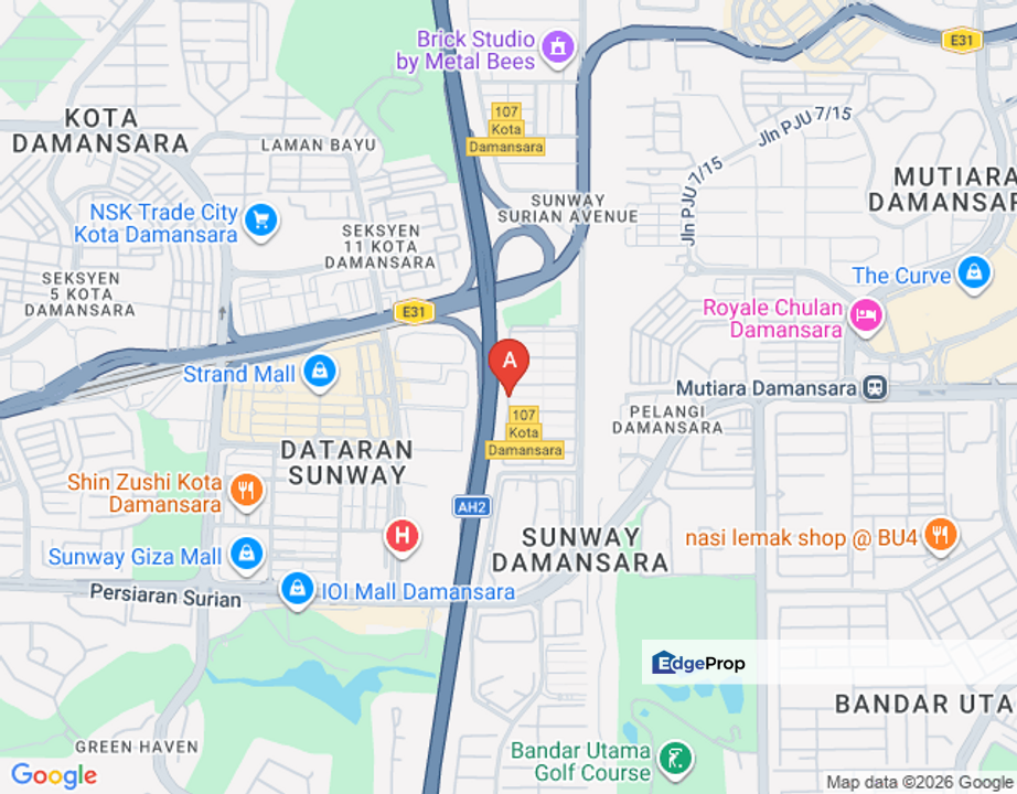 SUNWAY RYMBA HILLS AN END UNIT OF THREE STOREY ZERO LOT BUNGALOW FOR AUCTION