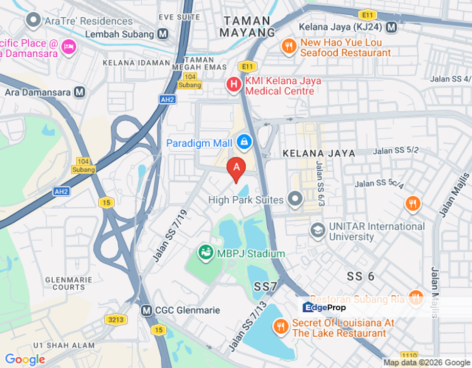 LAGUNA RESIDENCES PETALING JAYA DUPLEX TOWNHOUSE UNIT FOR AUCTION