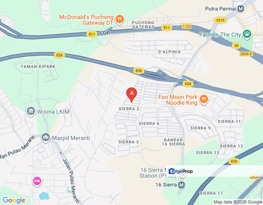 BANDAR 16 SIERRA THREE STOREY SEMI DETACHED HOUSE FOR AUCTION