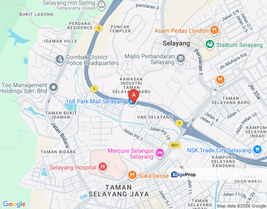 168 RESIDENSI SELAYANG FOR AUCTION