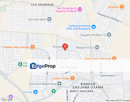 ERISTANA @ SERI PRISTANA TOWNHOUSE UPPER UNIT FOR AUCTION