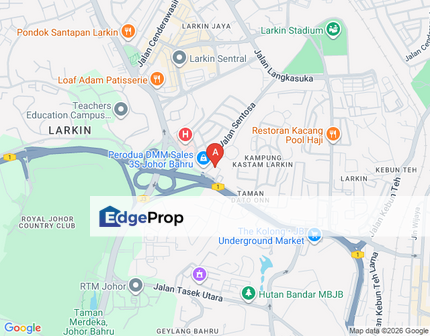 RESIDENSI LARKIN MUTIARA FOR AUCTION