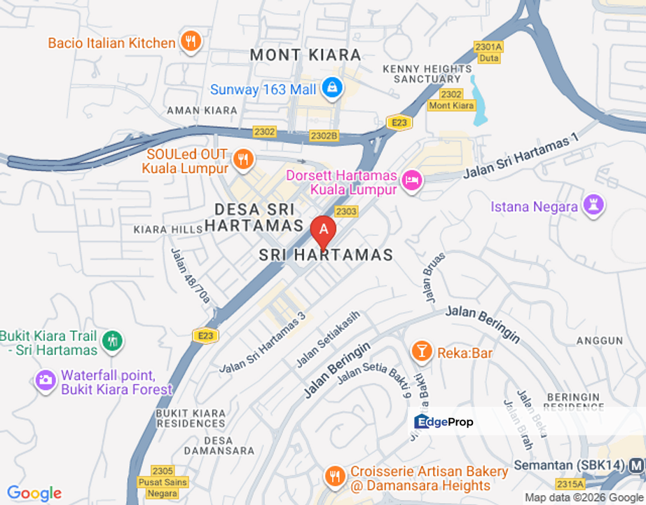 TAMAN SRI HARTAMAS KUALA LUMPUR TOWNHOUSE FOR AUCTION