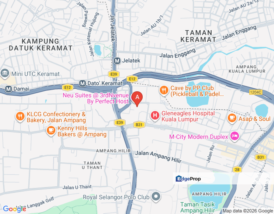 NEU SUITES @ AMPANG 3 FOR AUCTION