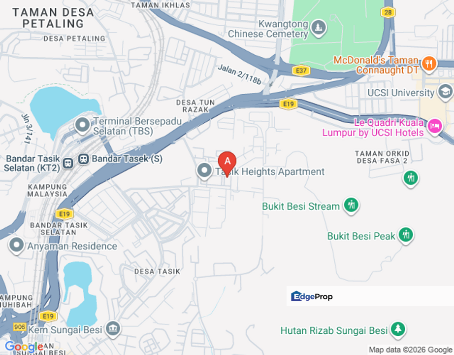 TASIK HEIGHTS APARTMENT KUALA LUMPUR FOR AUCTION