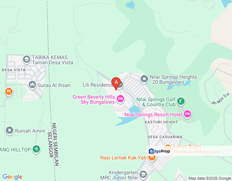 RESIDENSI LILI FOR AUCTION