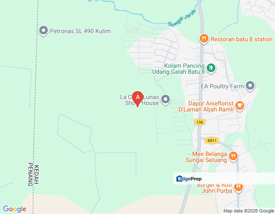 LA CASA LUNAS KEDAH DOUBLE STOREY TERRACE HOUSE FOR AUCTION