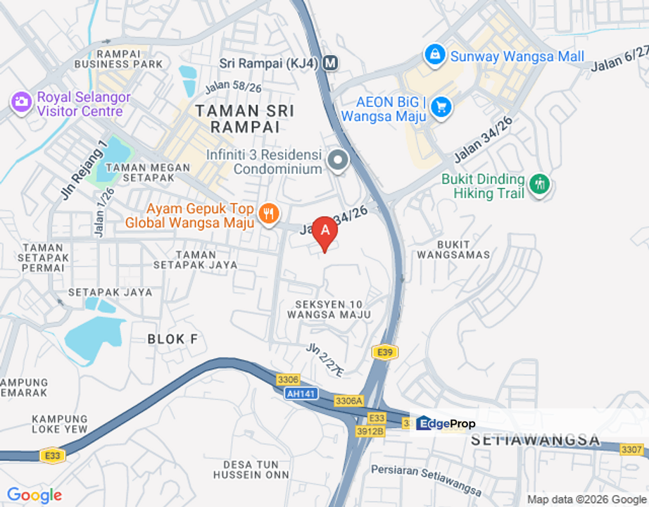 ALTRIS RESIDENCE KUALA LUMPUR SERVICED APARTMENT FOR AUCTION