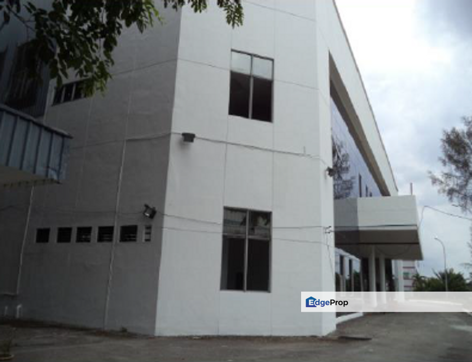 Detached Factory Annexed with 2storey Office Block for Sale at Sungai