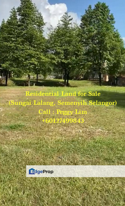 Residential Land@Sg. Lalang Semenyih for Sale, Negeri Sembilan, Nilai