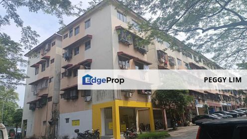 Low-Cost Flat For Sale At Pangsapuri Mawar, Bukit Serdang, Selangor, Seri Kembangan