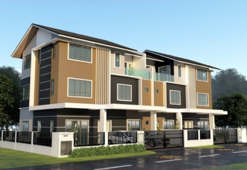 3 Storey New Semi-D House In Jalan Bukit Kuda, Klang For Sale