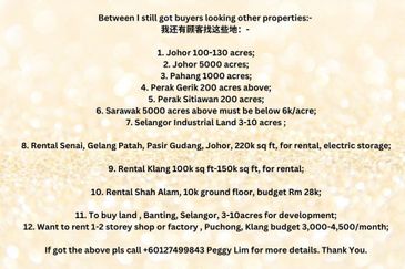 Residential Land @ Kampung Sri Aman Luar, Puchong For Sale