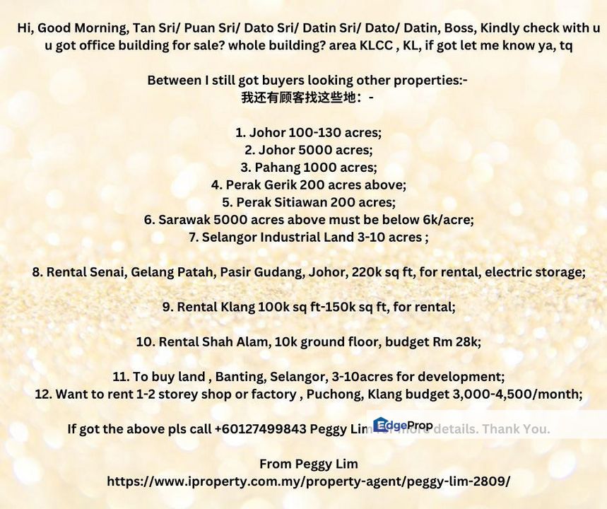 Commercial Unit @ Wisma BU8, Petaling Jaya For Sale , Selangor, Bandar Utama