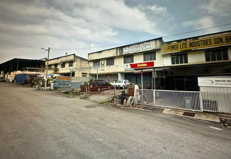 Lukut, Port Dickson,  single storey light industrial factory for sale.