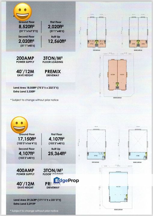 New Semi-D Factory Bukit Raja Klang For Sale , Selangor, Klang