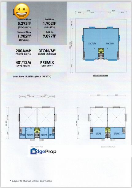 New Semi-D Factory Bukit Raja Klang For Sale , Selangor, Klang