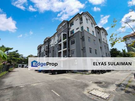 Dahlia Court Apartment, Sepang | End Unit 775 sqft 3 Bedrooms | Renovated, Top Floor, Selangor, Sepang