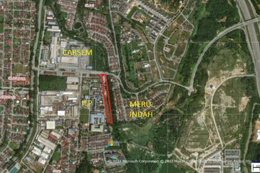 Tanah Komersial 3ekar ada Dewan Serbaguna Meru , Ipoh