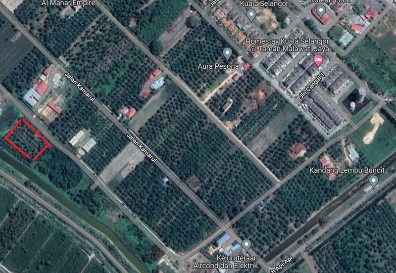 Tanah cantik 1 ekar Non Bumi Bandar Kuala Selangor