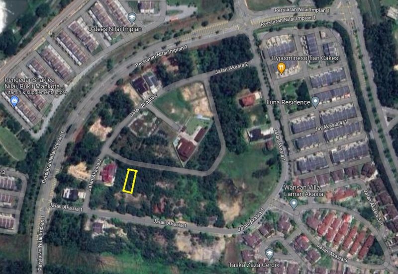 Lot Banglo Freehold Geran Individu Laman Akasia , Nilai Impian