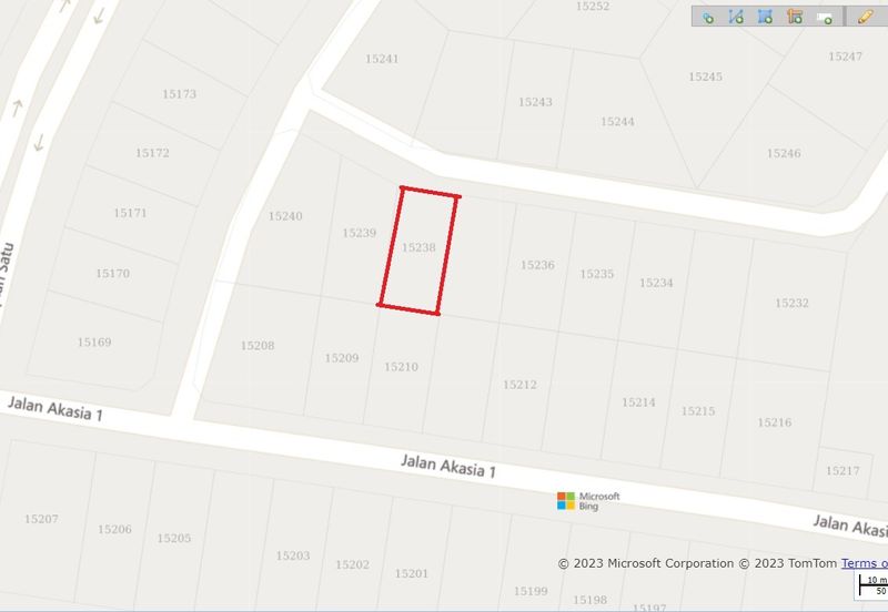 Lot Banglo Freehold Geran Individu Laman Akasia , Nilai Impian