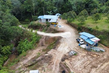Kebun Durian Tupai King,Musang King & Duri Hitam Dan Kampong Premium di Sungai Senama Hulu Rening