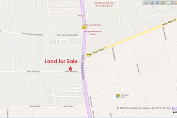 Tanah 5 ekar tepi jalan besar Sijangkang , Telok Panglima Garang