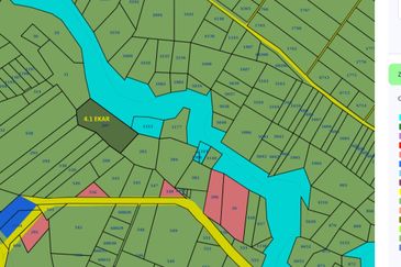 Dusun durian 4.1ekar plus rezab sungai 1 ekar Sedim , Kulim ,  Kedah