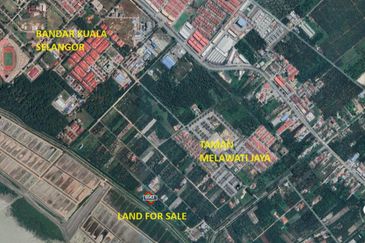 Tanah cantik 1 ekar Non Bumi Bandar Kuala Selangor