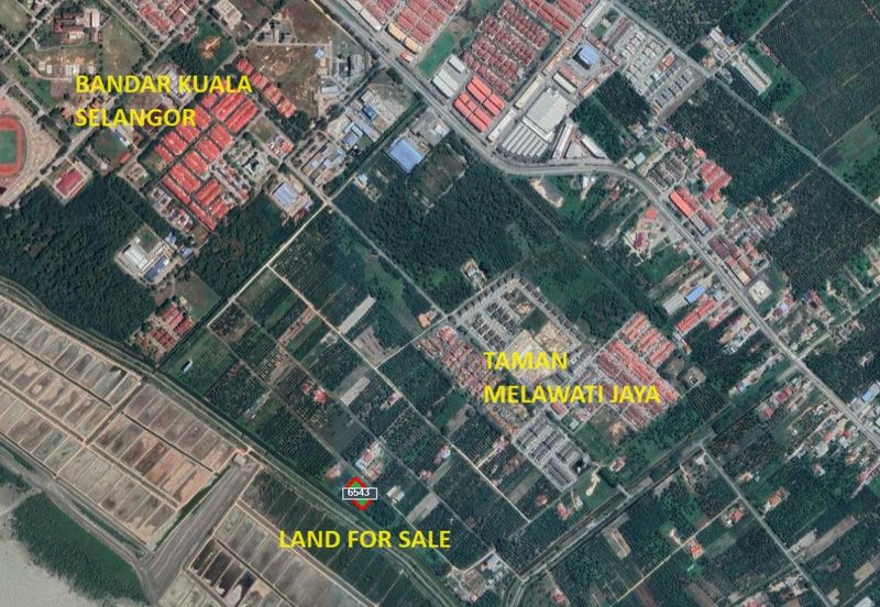 Tanah cantik 1 ekar Non Bumi Bandar Kuala Selangor