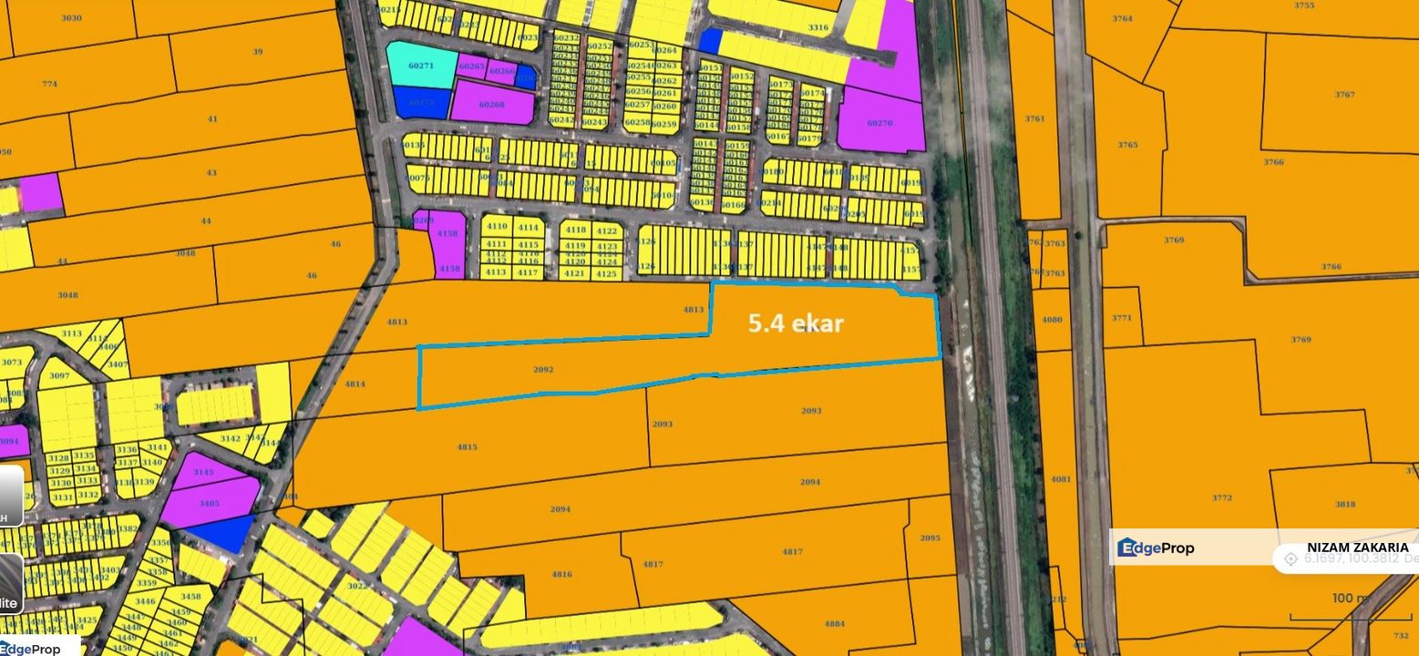 ANAK BUKIT AOR SETAR TANAH 5.4 EKAR FREEHOLD UNTUK DI JUAL, Kedah, Alor Setar