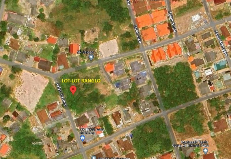 Lot Banglo Freehold di Kuala Paka , Daerah Dungun