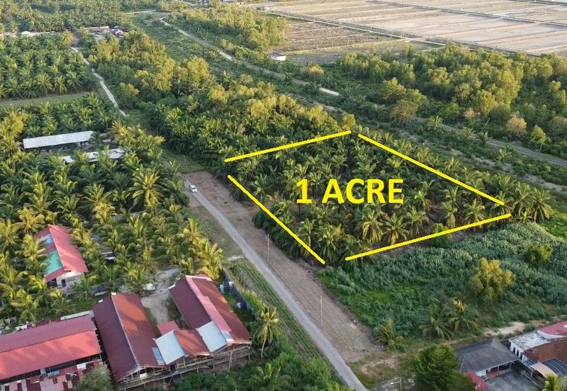 Tanah cantik 1 ekar Non Bumi Bandar Kuala Selangor