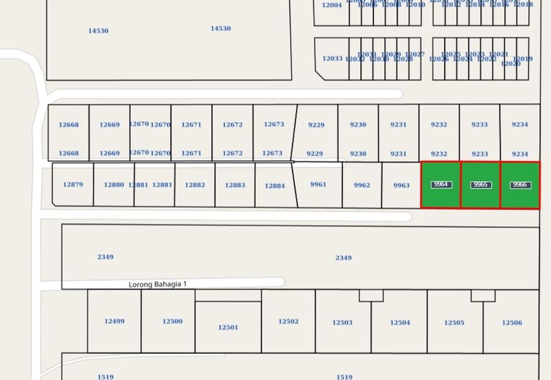 Lot Banglo Freehold 5080kps di Kampung Paya , Lukut Port Dickson