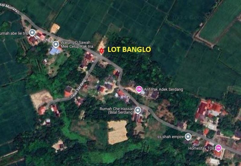 TANAH LOT BANGLO Geran Individu di Pasir Mas , Kelantan