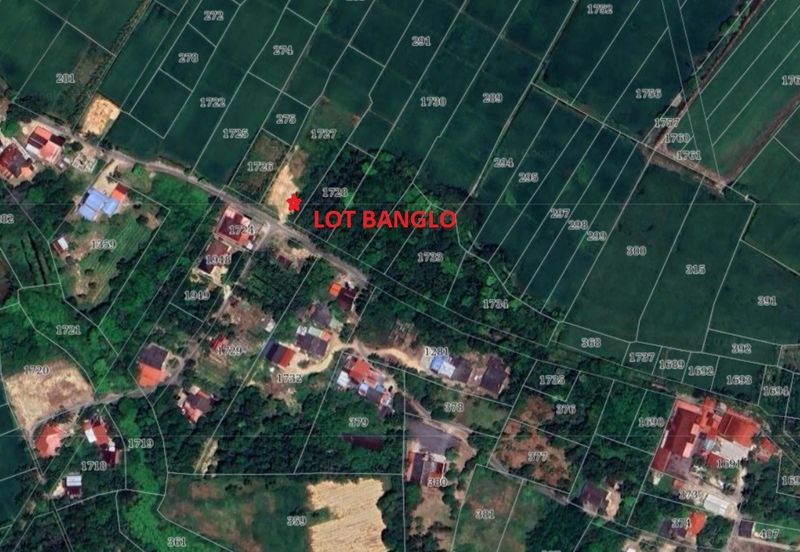 TANAH LOT BANGLO Geran Individu di Pasir Mas , Kelantan