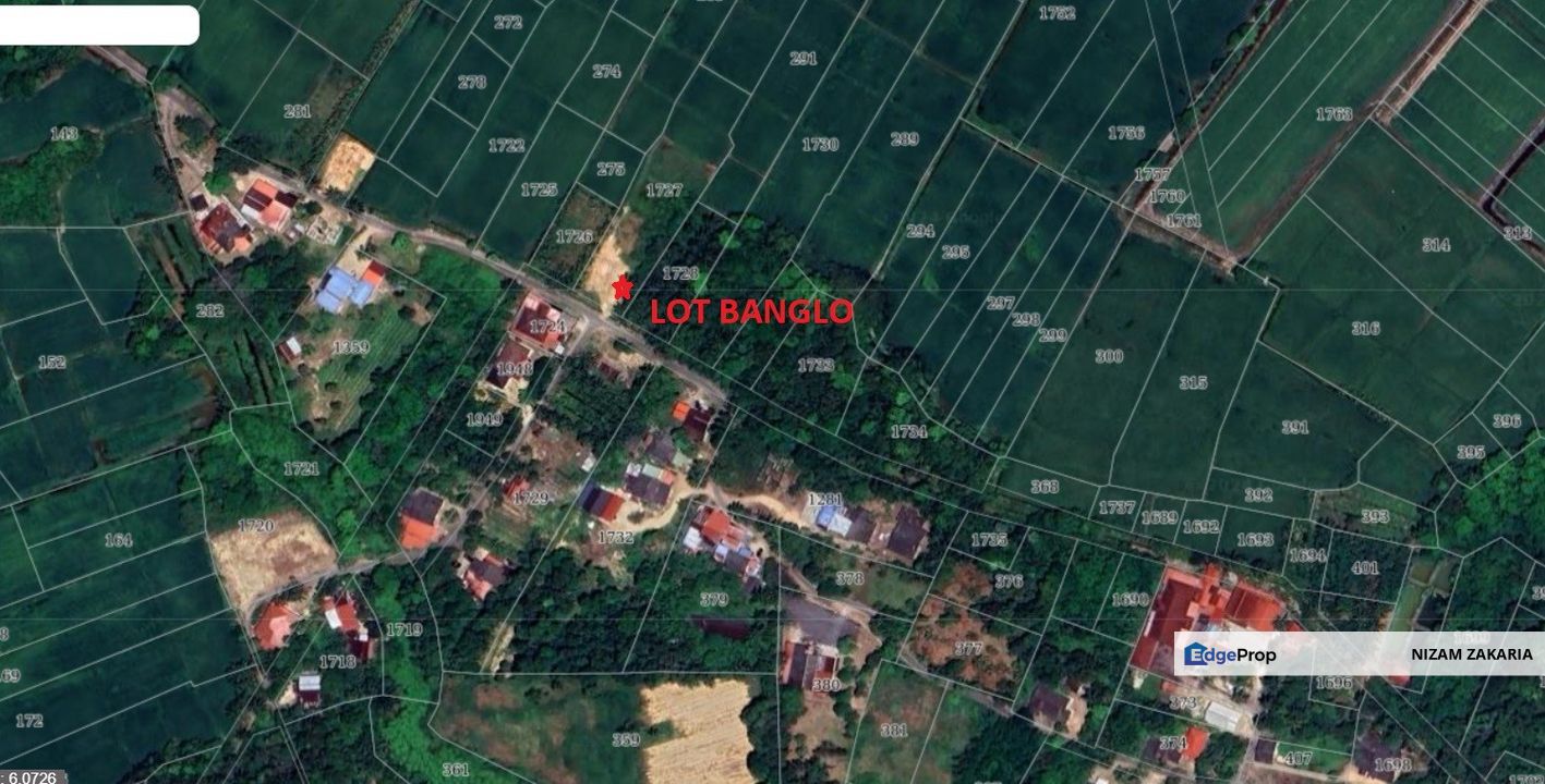 TANAH LOT BANGLO Geran Individu di Pasir Mas , Kelantan, Kelantan, Pasir Mas