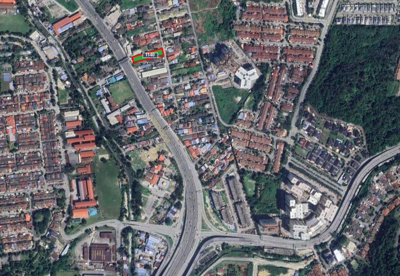 ULU KLANG KUALA LUMPUR LAND WITH  8 Doors Rented House Unit FOR SALE