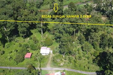 Dusun durian 4.1ekar plus rezab sungai 1 ekar Sedim , Kulim ,  Kedah
