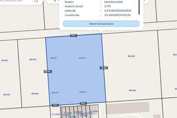 Tanah Non Bumi 2 acre Johan Setia sebelah Taman Perumahan