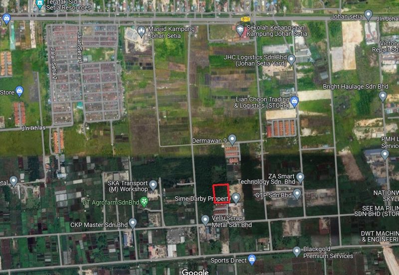 JOHAN SETIA KLANG _ 2 ACRE LAND NON BUMI WITH RESIDENTIAL ZONNING