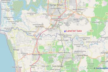 PINANG TUNGGAL SG PETANI AGRI LAND 16 ACRE FREEHOLD WITH RESIDENTIAL ZONNING