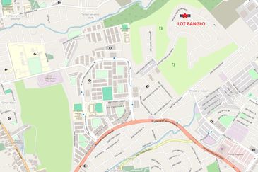 Bungalow Lot 7.317 sqft Freehold , Saujana Impian Golf & Country Resort, Saujana Impian, Kajang